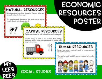 Characteristics of economic resources