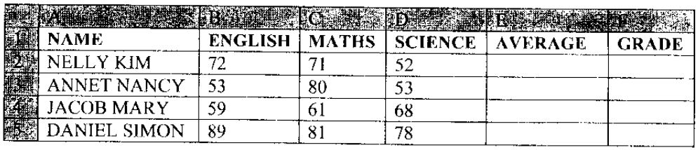 worksheet