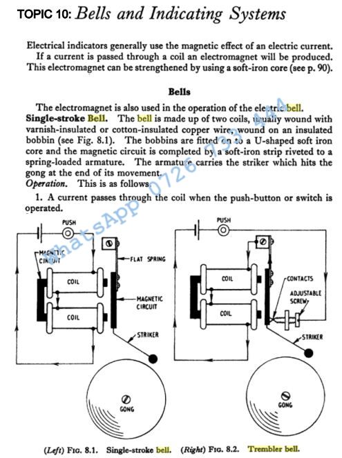 Topic 10: Bell and Alarm Circuits